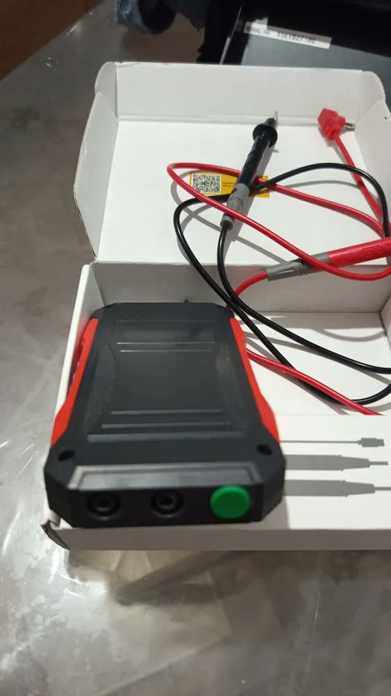 foto de Multímetro Digital Gold Care Com Tela LCD, USB Recarregável e Medidor de Capacitância