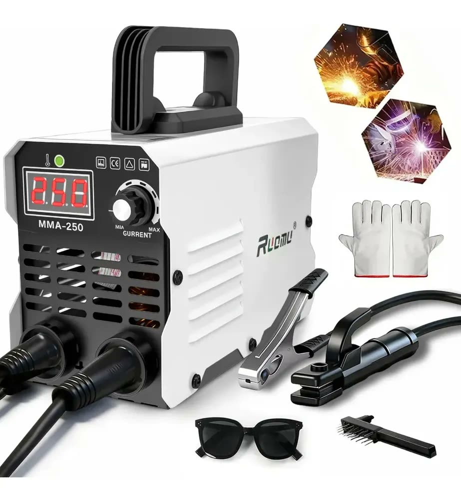 Máquina De Solda Inversora MMA 250A Sem Gás