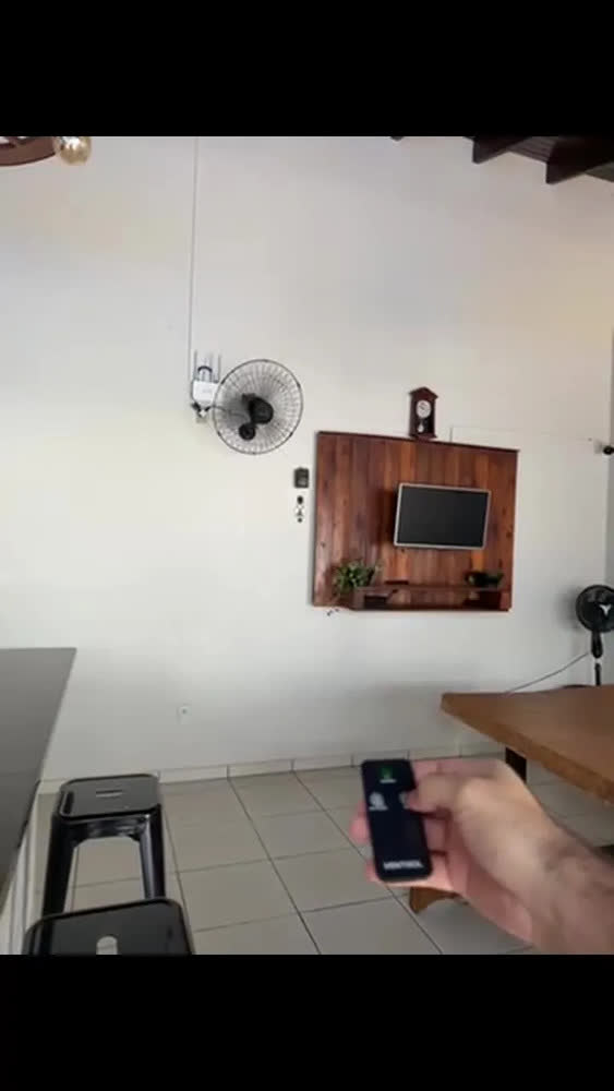 foto de Ventilador Parede Max Control 3pás 60cm Bivolt Ventisol 200w 60 Cm Preto Grade de Ferro