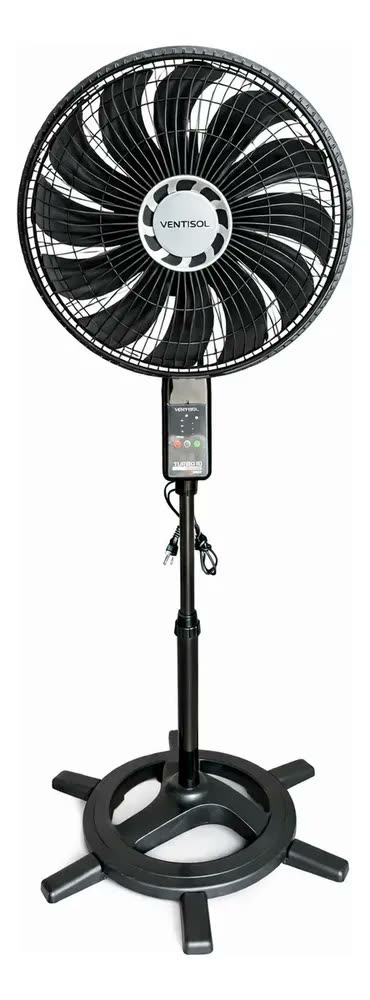 Ventilador Osc Col Turbo 10 c/ CONTROLE REMOTO PR/CZ Bivolt