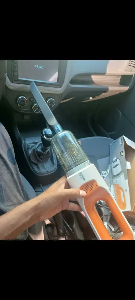 foto de Aspirador De Pó Automotivo Portátil Potente 180w Com Filtro Hepa E Cabo De 4,0m Para Carro Caminhão Caminhonete