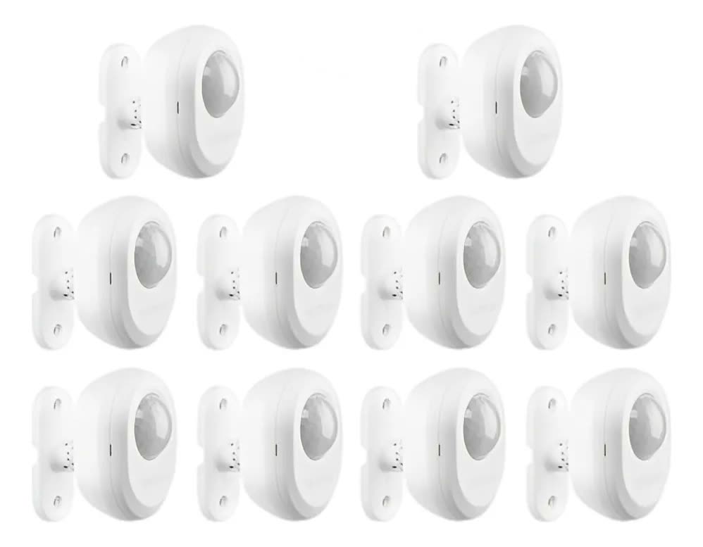 Kit 10 Sensor De Presença Iluminação Espi 360a Intelbras