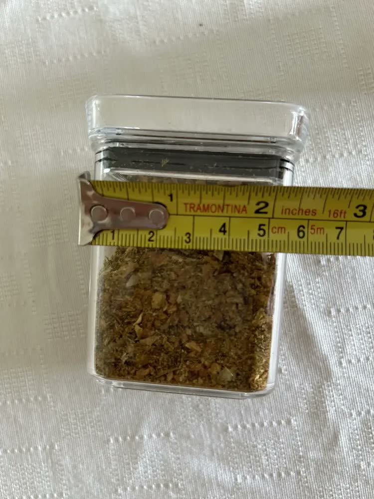 foto de Kit 6 Potes Herméticos Lumini 180ml Paramount Com Tampa Potes Plásticos Transparentes Para Temperos, Especiarias E Condimentos, Organização De Cozinha, Empilháveis Armário E Geladeira