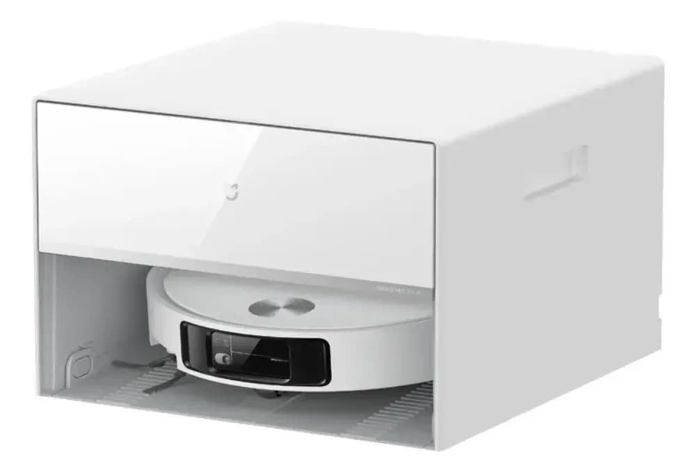 Robô Aspirador Xiaomi Gen 5 Ultra Mini 23.000pa Automático Branco