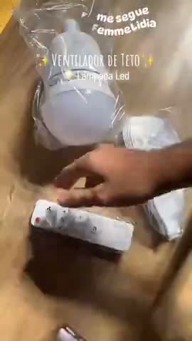 vídeo do produto