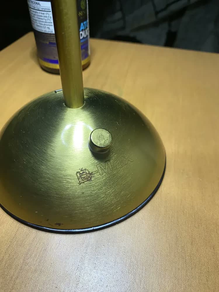 foto de Luminária Led Mesa E Abajur De Quarto 30 Cm Vintage Sem Fio Dimerizavel Touch E Pequena Em Quartos Casal Cabeceira Cama Para Estudar Leitura Livro Ler Estudo Mesinha Escrivaninha Bancada Decorativa