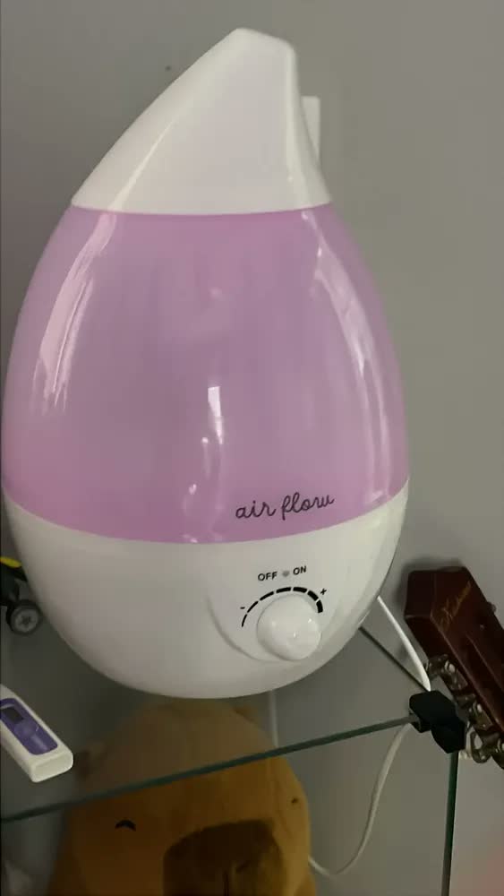 foto de Umidificador de Ar Ultrassônico Mais 4L Silencioso Difusor de Aromas Grande Capacidade Névoa Contínua Para Quarto Casa Escritório Verde