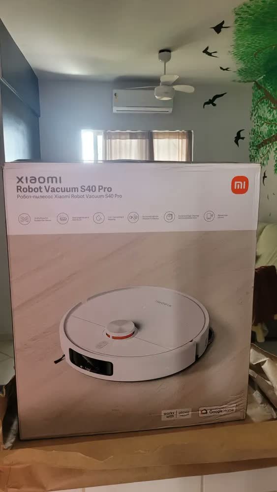 foto de Aspirador Inteligente Robô Xiaomi S40 Pro Branco