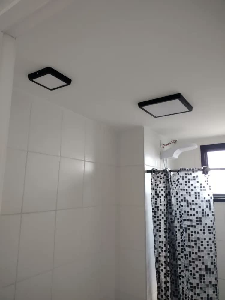 foto de Kit 3 Plafon Painel Led Sobrepor 30x30 Branco Frio 6500k 32w Branco