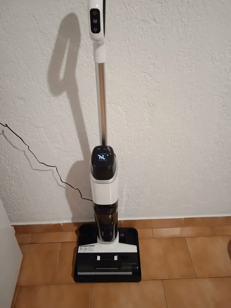 foto de Aspirador Vertical VidaValu 3 em 1 Sem Fio com Função Mop e Voz