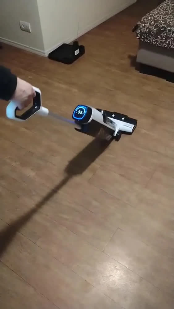 foto de Aspirador Vertical VidaValu 3 em 1 Sem Fio com Função Mop e Voz