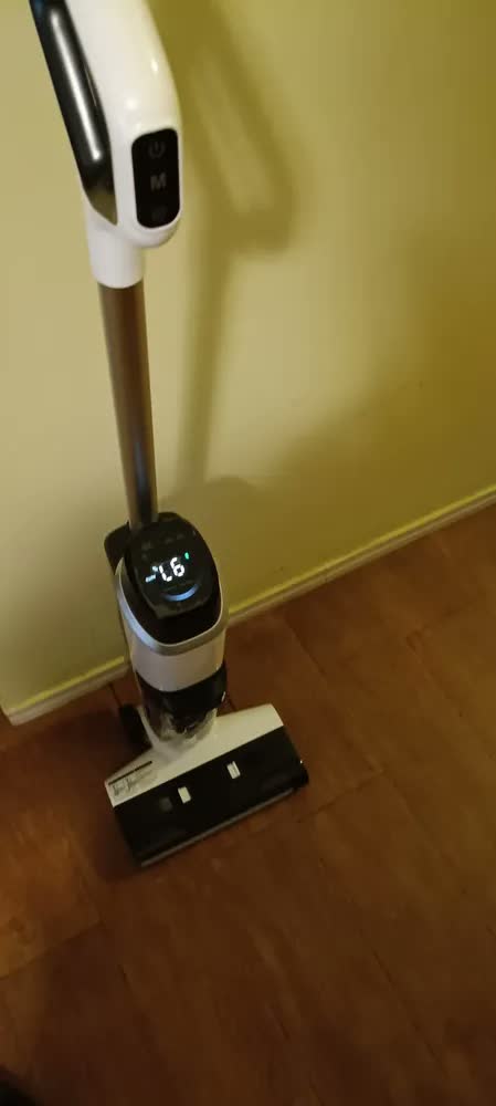 foto de Aspirador Vertical VidaValu 3 em 1 Sem Fio com Função Mop e Voz