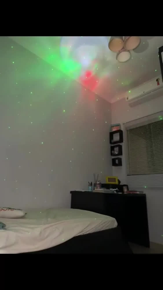 foto de Projetor Astronauta Galáxia Abajur Com Caixa De Som Bluetooth E Controle Remoto Luz LED Nebulosa Estrelas Temporizador Cabeça Ajustável USB Para Quarto Infantil E Adulto - Sayonara