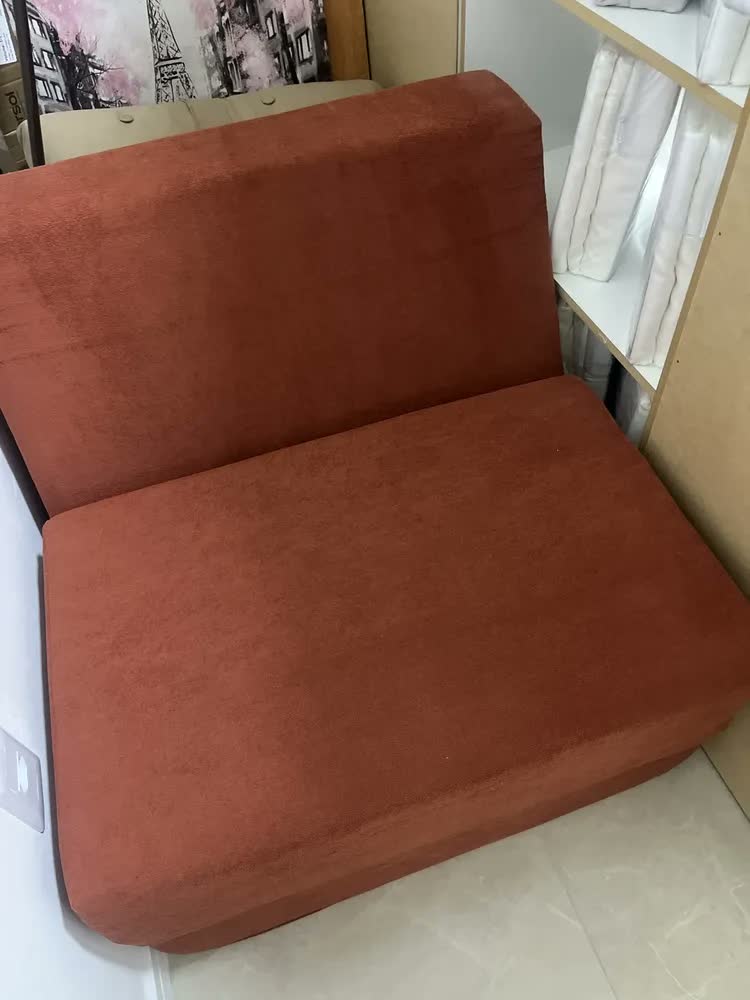 foto de Poltrona 3 Em 1 Multifuncional Retrátil, Vira Cama Solteiro E Espreguiçadeira, Ideal Para Sala Pequena, Apartamento, Leitura, Descanso E Visitas