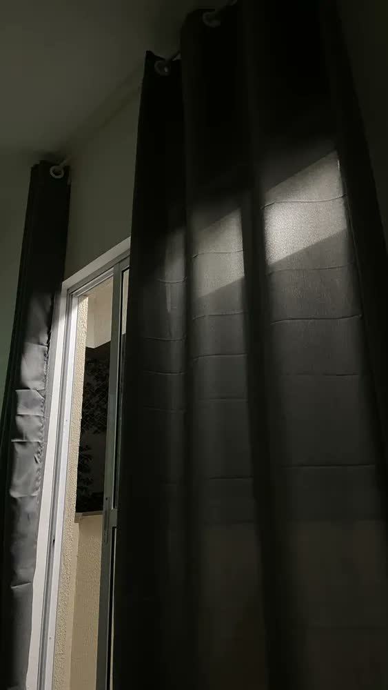 foto de Cortina Grande Sala Quarto 300x250 Tecido Oxford 2 Folhas