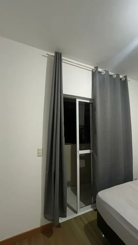foto de Cortina Grande Sala Quarto 300x250 Tecido Oxford 2 Folhas