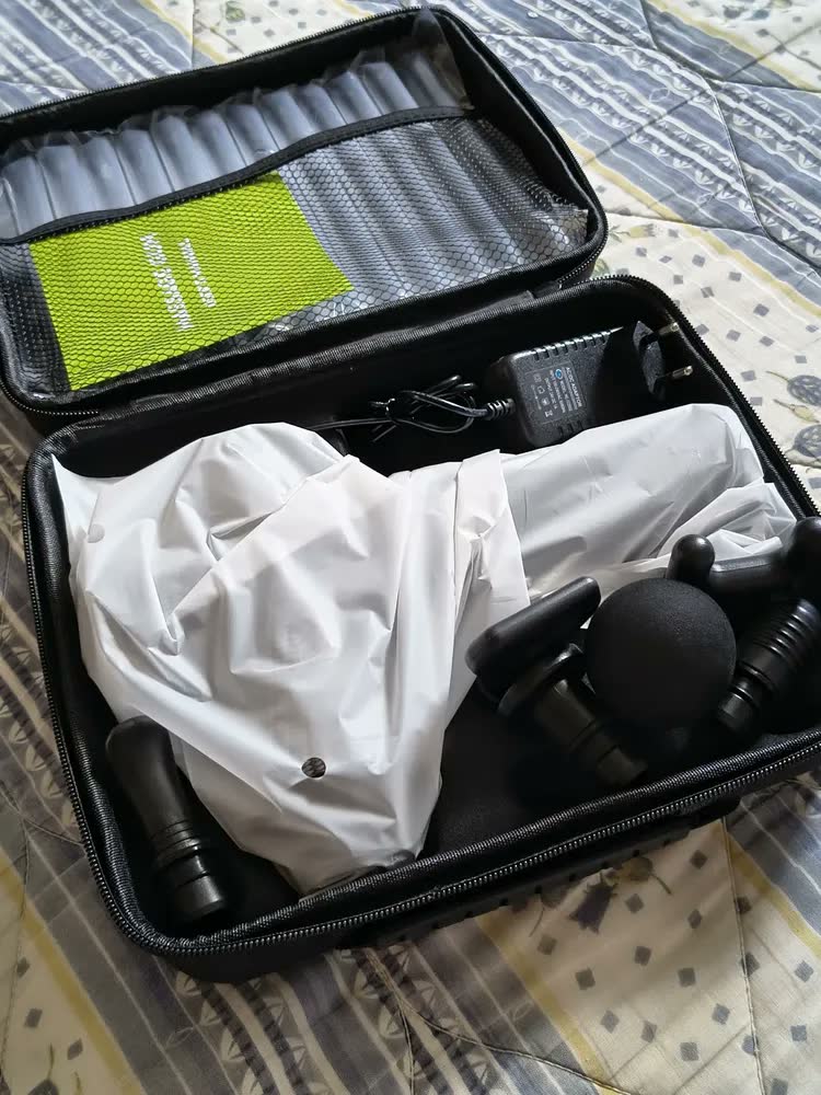 foto de Massageador Gun Pistola Profissional Liberador Pistola 25.2v Preto