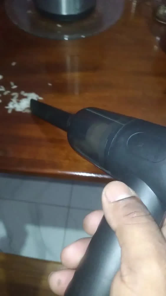 foto de Aspirador Portátil 3 Em 1 Com Soprador e Filtro HEPA Para Carro e Teclado USB
