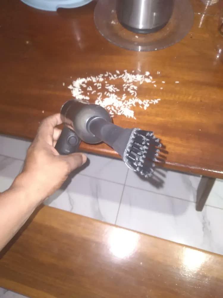 foto de Aspirador Portátil 3 Em 1 Com Soprador e Filtro HEPA Para Carro e Teclado USB