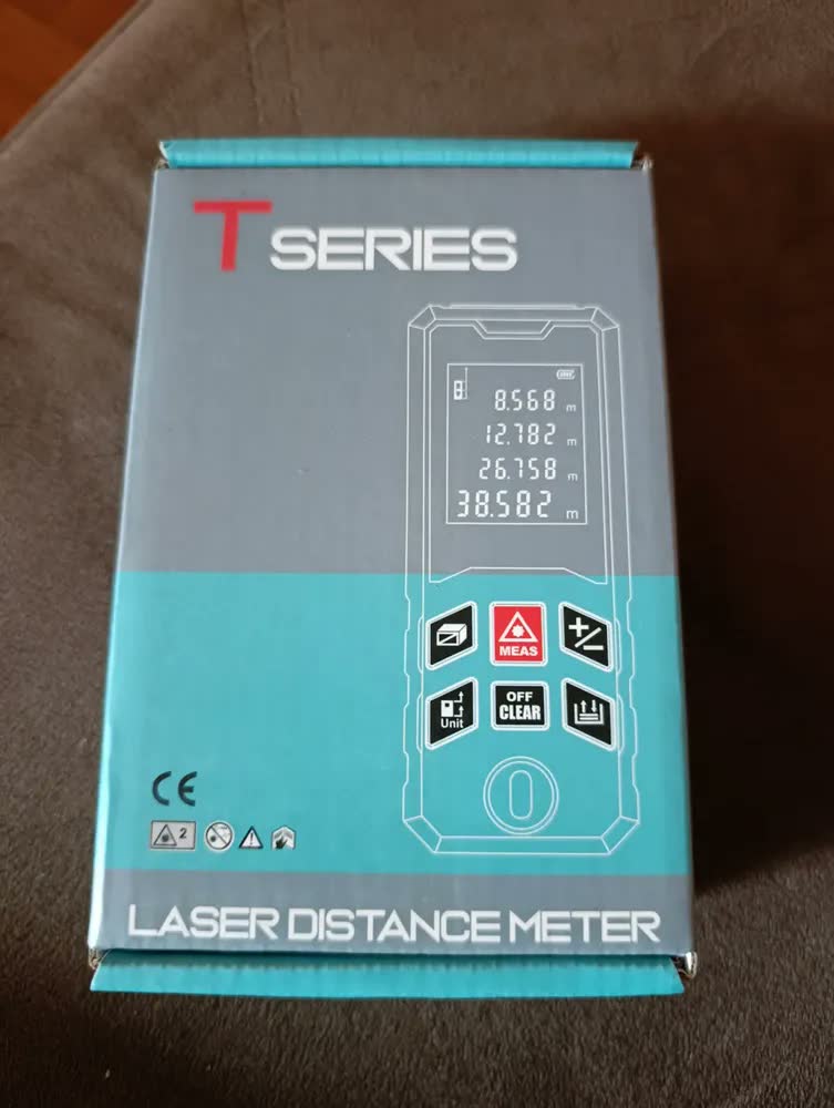 foto de Trena a Laser OTIMOA T-100 para Medição de 100m com Precisão de 1mm