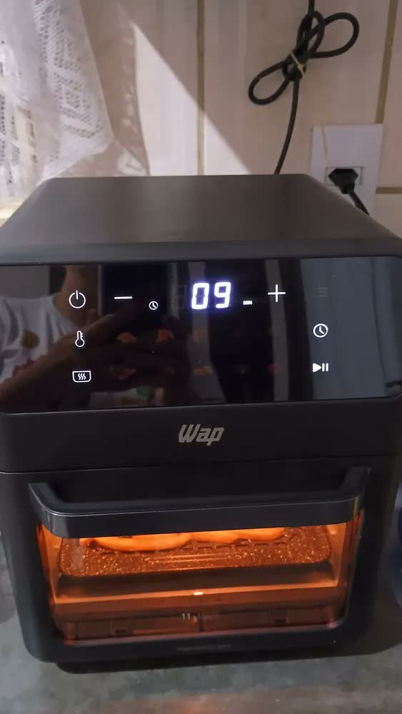 foto de Air Fryer Oven 11 Litros Wap Waod4 Grey Stone Painel Digital 11 Funções 127V