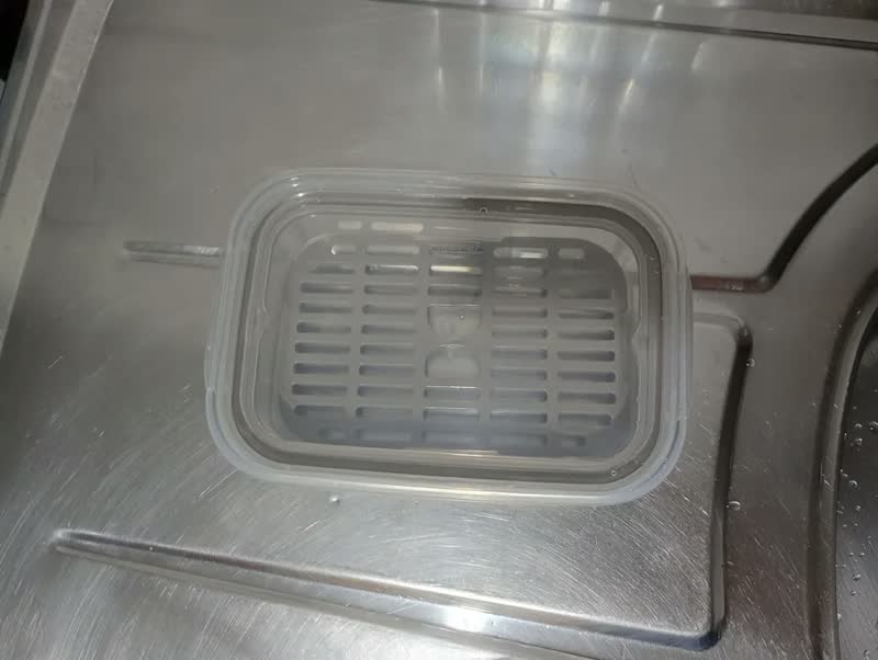 foto de Kit 3 Potes Porta Frios Queijo Presunto Hermético Empilhavel Cinza