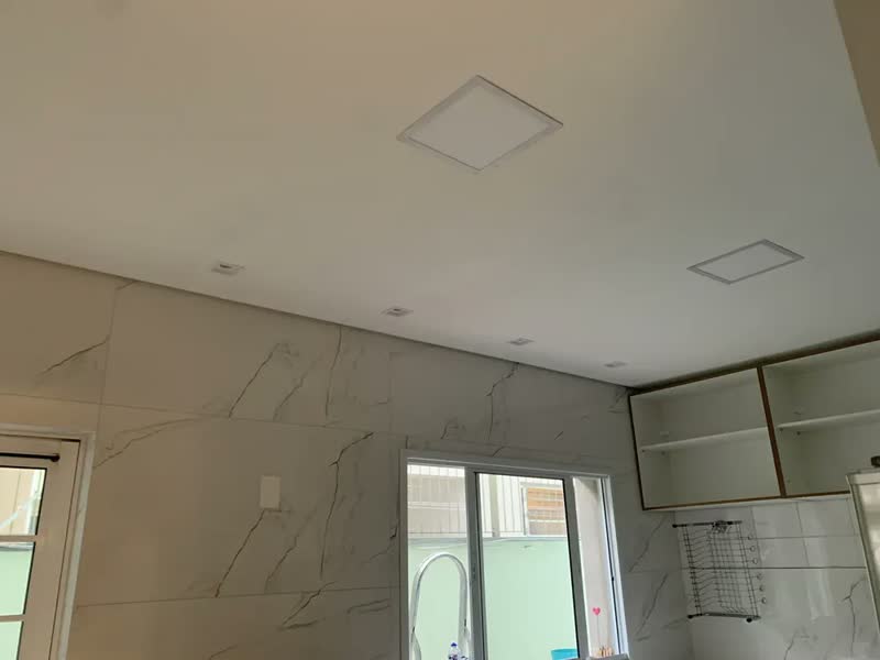 foto de Spot Embutido Mr16 Dicroica Quadrado Recuado Lâmpada Inclusa 127 220v Branco