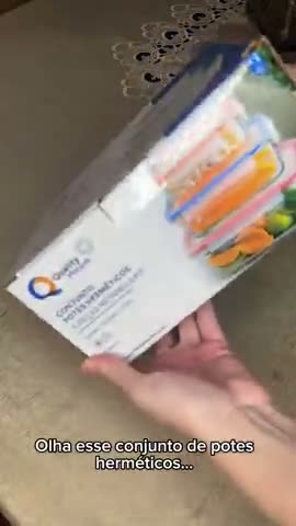 vídeo do produto