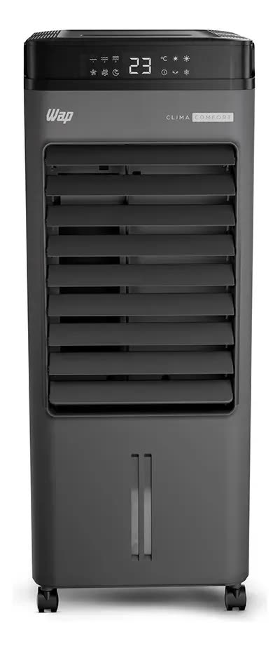 foto de Climatizador de Ar 5 em 1 WAP CLIMA COMFORT Quente e Frio Controle Remoto Timer 12 Horas Painel Digital Touch 127V