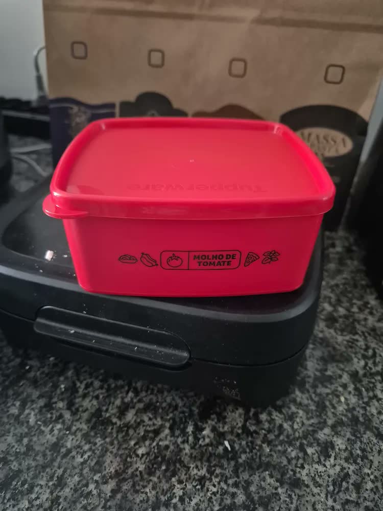 foto de Pote Hermético Tupperware Jeitosinho 400ml Azul-claro