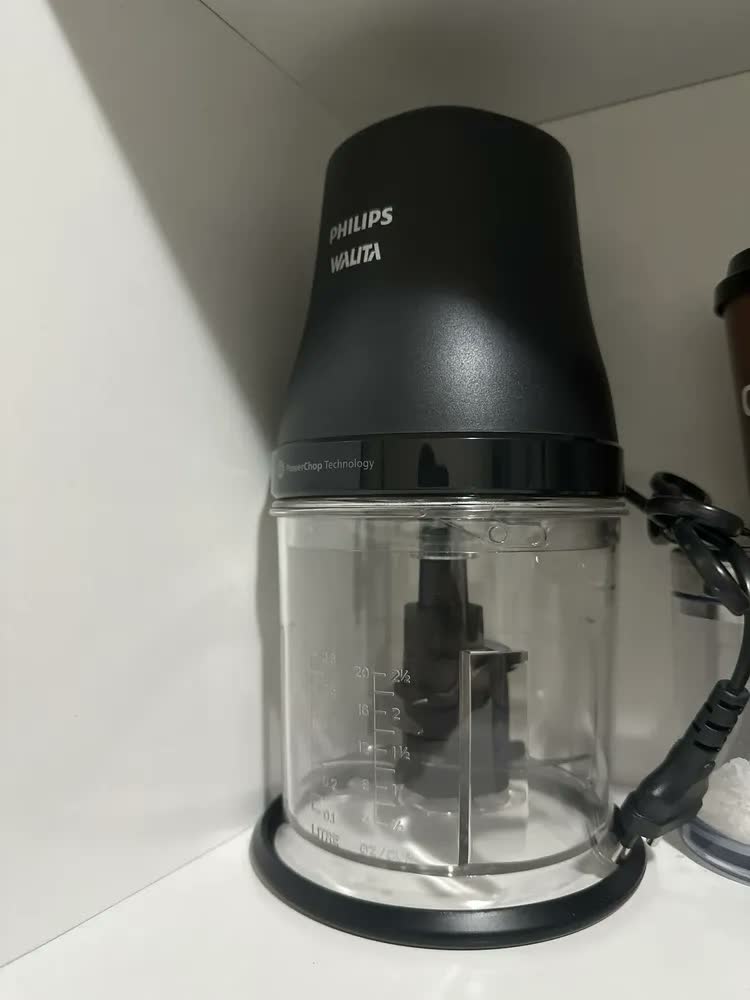 foto de Mini Processador de Alimentos HR1501 1L 450W Walita Philips Bivolt