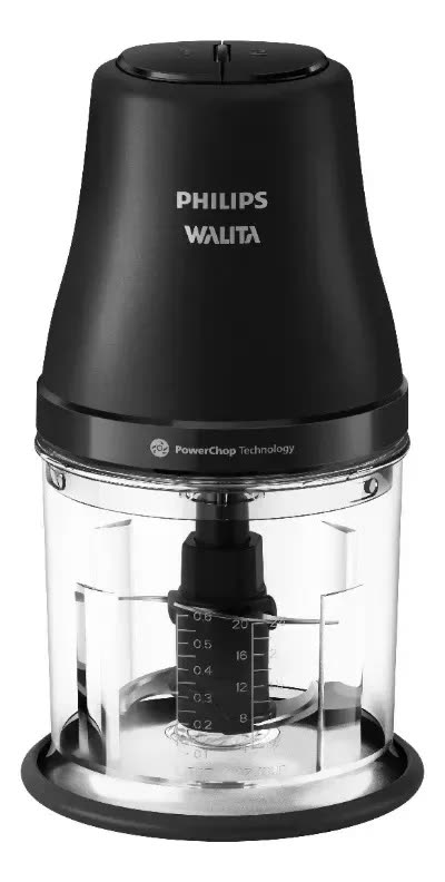 Mini Processador de Alimentos HR1501 1L 450W Walita Philips Bivolt