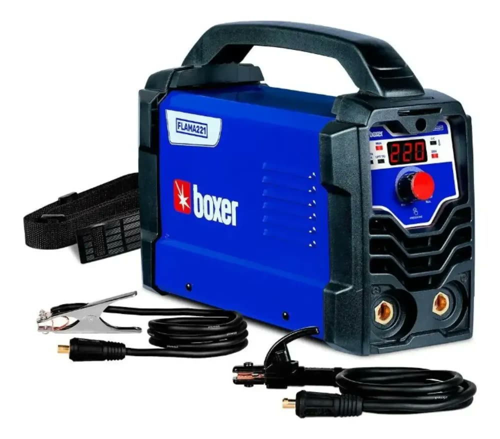 Máquina Inversora De Solda Boxer 200a Flama 201bv