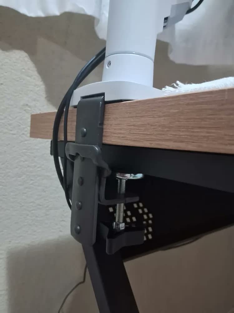 foto de Suporte North Bayou Nb Original F80 De Mesa P/ Tv Monitor De 17 Até 30 Pistão A Gas Preto