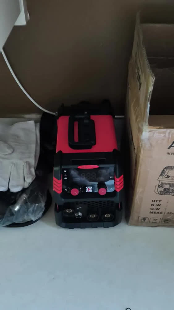 foto de Máquina de Solda Inversora Gold Care 300A Bivolt, Mig Sem Gás MMA TIG Para Bricolagem