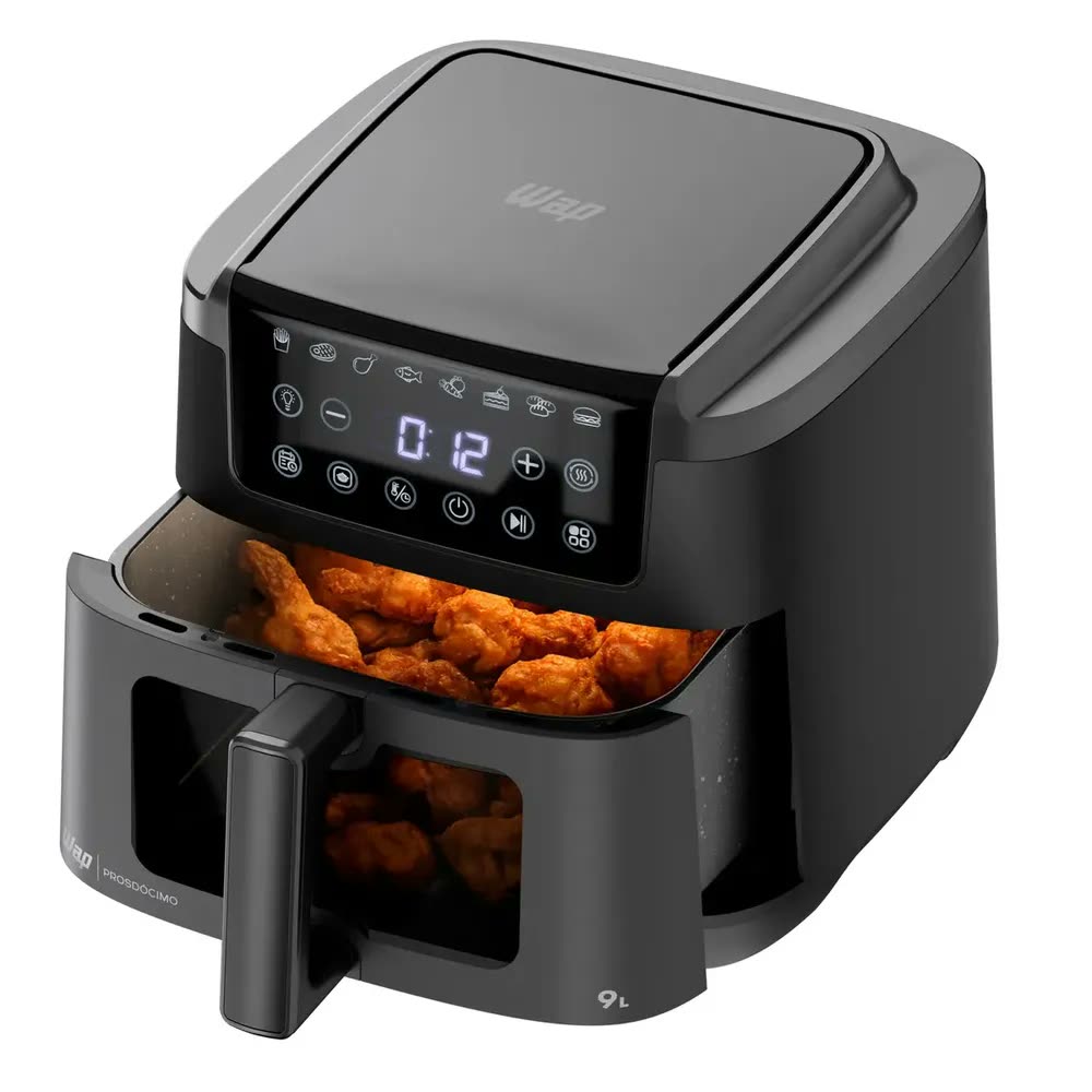 foto de Airfryer 9 Litros WAP PROSDÓCIMO AF03 10 em 1 Painel Touch 220v