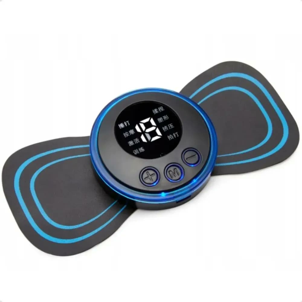 foto de Kit 3 Massageadores Portáteis Elétricos EMS, para Aliviar a Dor e Tensão Muscular EX Decor