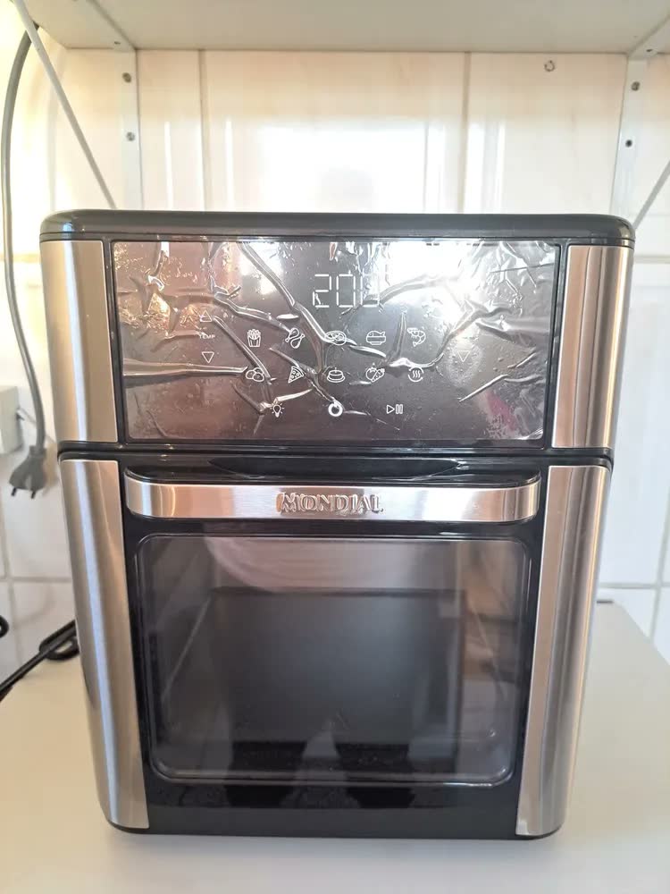 foto de Fritadeira Air Fryer Forno Oven 12l Mondial AFON-12L-BIN