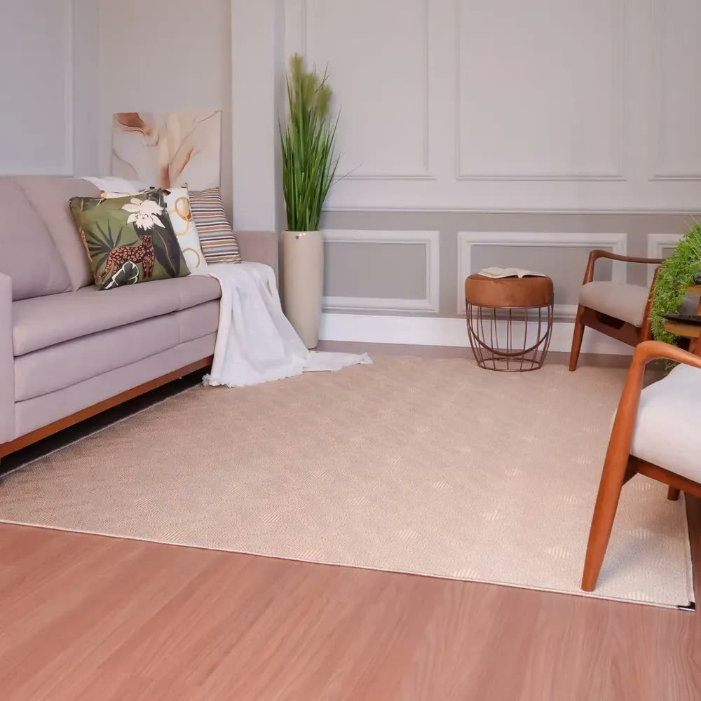 Tapete Sisal Sala 2x3 Grande Quarto Sala Apartamento Comprimento 3 M Cor Palazzo Clean Largura 2 M