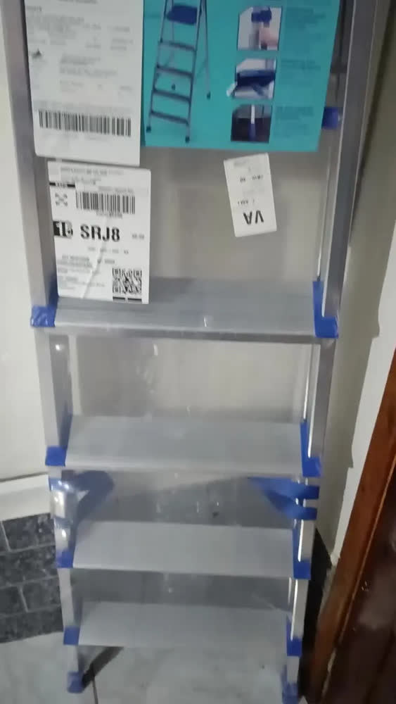 foto de Escada De Alumínio Reforçada 5 Degraus - Tramontina Alumínio