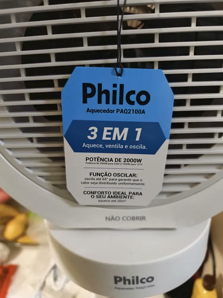 foto de Aquecedor Philco PAQ2100A - 1500W