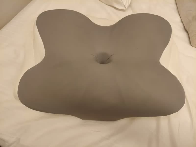 foto de Travesseiro Cervical Ortopédico Borboleta Ergonômico Memory Foam Anti-Ronco
