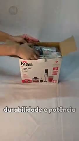 vídeo do produto
