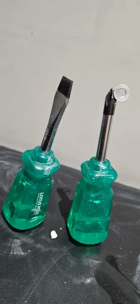foto de Jogo De Chave Fenda E Phillips Toco Cotoco Imantada 2 Peças Evofix Curta Profissional Magnética Mini Chave De Fenda Chave Phillips Kit Ferramenta Para Eletricista Mecânico Oficina