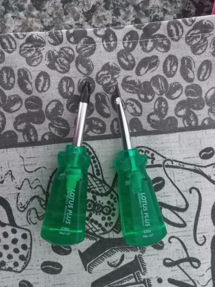 foto de Jogo De Chave Fenda E Phillips Toco Cotoco Imantada 2 Peças Evofix Curta Profissional Magnética Mini Chave De Fenda Chave Phillips Kit Ferramenta Para Eletricista Mecânico Oficina