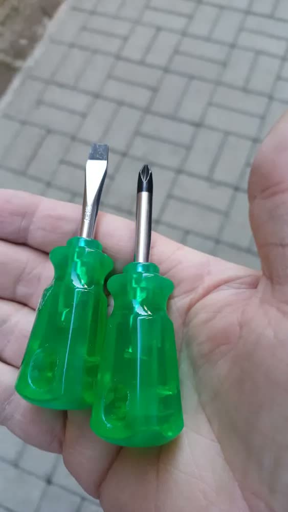 foto de Jogo De Chave Fenda E Phillips Toco Cotoco Imantada 2 Peças Evofix Curta Profissional Magnética Mini Chave De Fenda Chave Phillips Kit Ferramenta Para Eletricista Mecânico Oficina