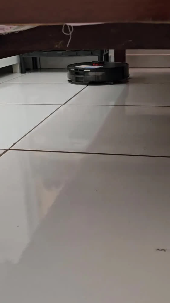 foto de Robô Aspirador LYDSTO R1 Edge 10000Pa, Robô de Limpeza com Função Passa Pano e Estação Autolimpante 3 em 1, Mapeamento LDS 360°