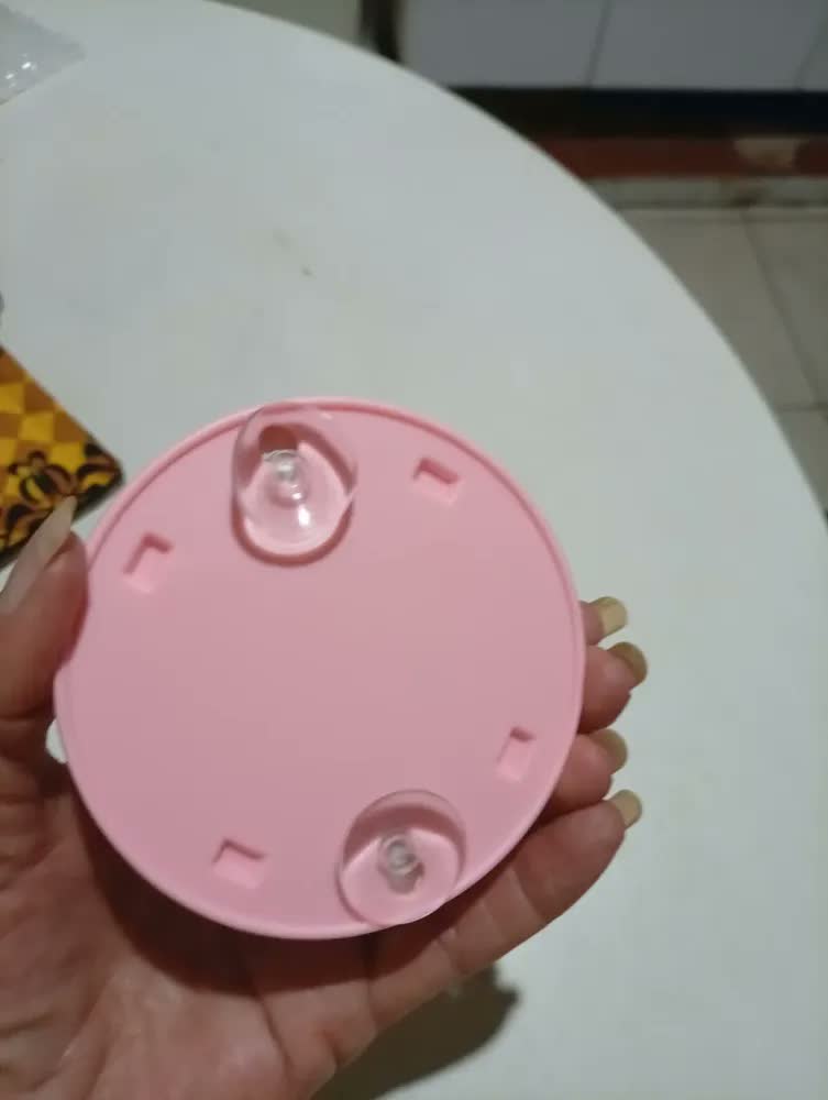 foto de Espelho De Aumento 10x Maquiagem E Barba Com Ventosas Moldura Branco