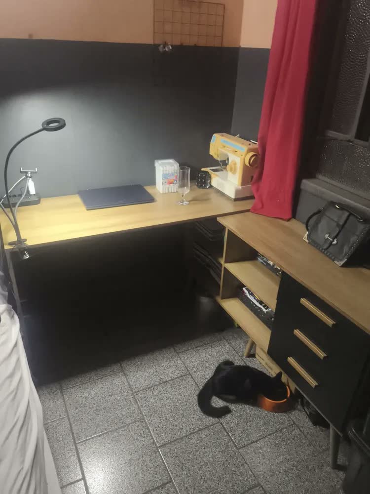 foto de Mesa De Escritório Em L 3 Gavetas Porto Multimóveis Mp6044 Branco