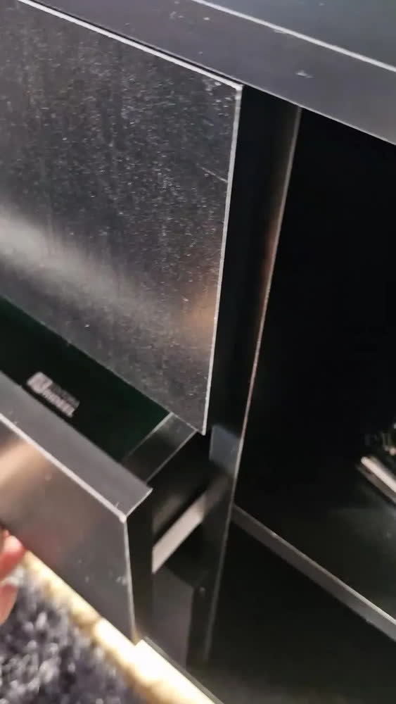 foto de Mesa Gamer Em L Com 3 Gavetas Nexus Multimóveis Mp6048 Preto